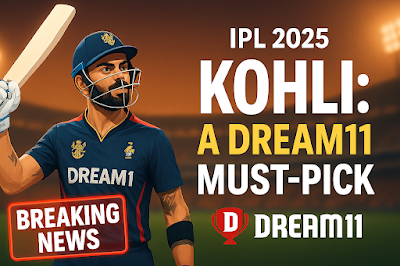 why Virat Kohli is a top Dream11 pick for IPL 2025. Explore his form, stats, and game-changing potential in this insightful article