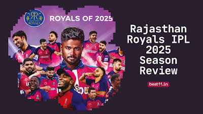 Rajasthan Royals IPL 2025 Season Review: Key Losses, Standout Players & Future Outlook best11.in