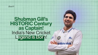 Shubman Gill’s HISTORIC Century as Captain! India’s New Cricket Legend is Born!