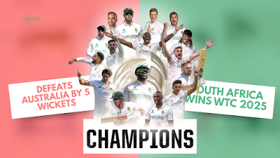 South Africa Wins WTC 2025: Defeats Australia by 5 Wickets, Ends 26-Year ICC Trophy Drought – best11