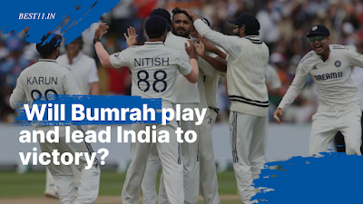 Good news for India! Will Bumrah play and lead India to victory?