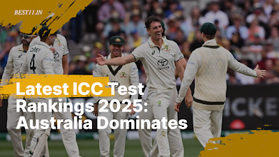 Latest ICC Test Rankings 2025: Australia Dominates Bowling, Jasprit Bumrah Tops, Joe Root Leads Batting – Best11.in