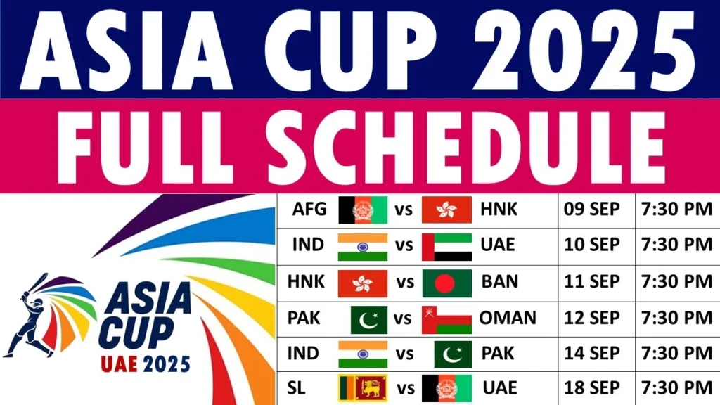Asia Cup 2025: Teams, Groups, and Squads Breakdown | Cricket News