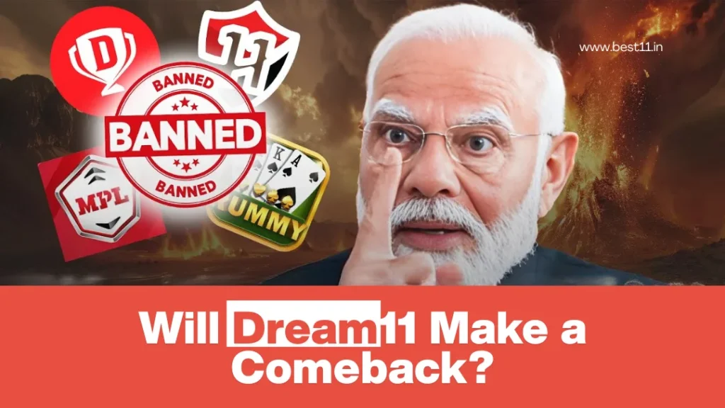 Will Dream11 Make a Comeback? Online Money Gaming Bill 2025