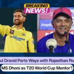 Rahul Dravid Parts Ways with Rajasthan Royals