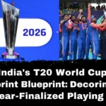 India's T20 World Cup Blueprint Decoding the Near-Finalized Playing XI